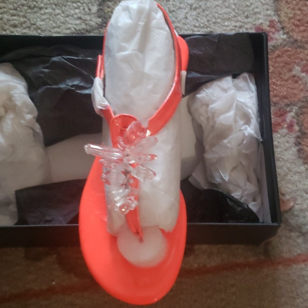 June Ambrose Sandals New!